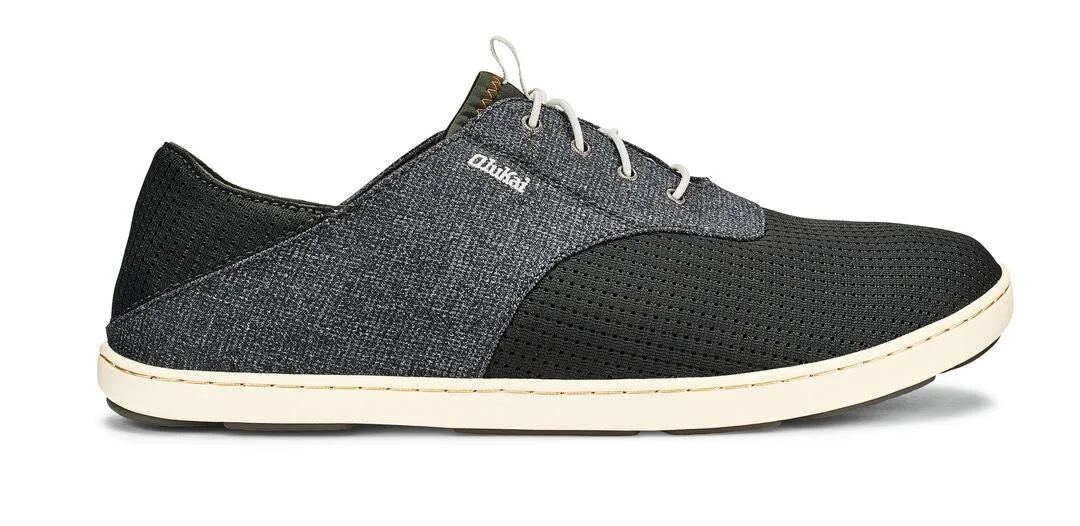 Olukai Men's Nohea Moku Shoe Dark Shadow