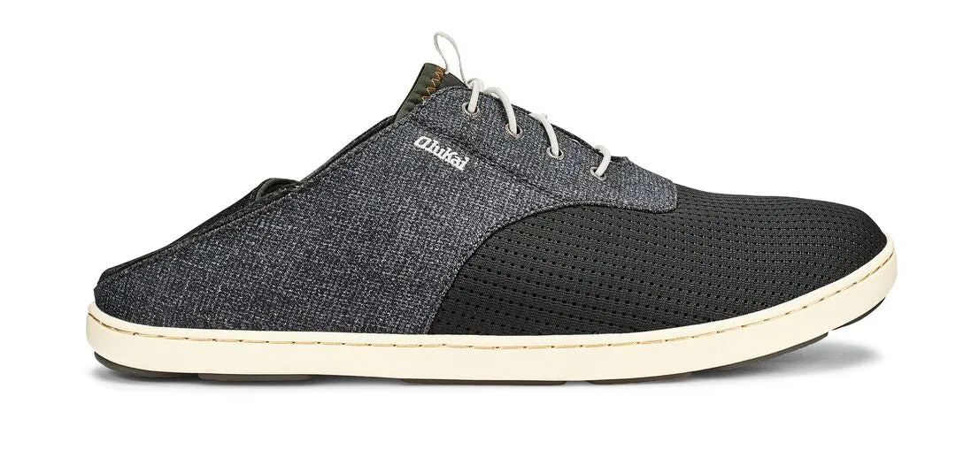 Olukai Men's Nohea Moku Shoe Dark Shadow