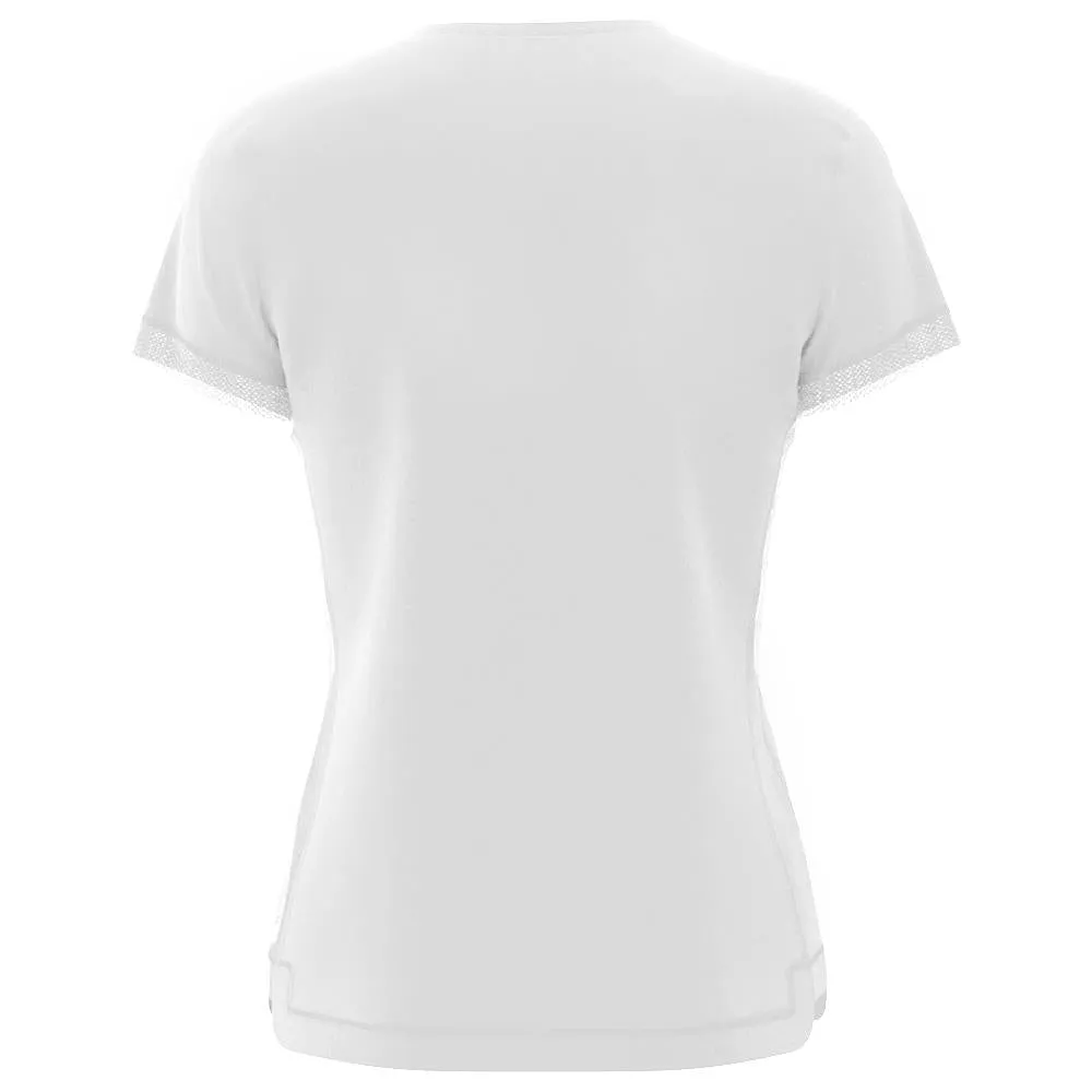 Penguin Women's Tee Essential Side Mesh - Bright White