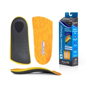 PowerStep PULSE 3/4 Insoles | Arch Pain Relief Insert, For Cleats and Spikes