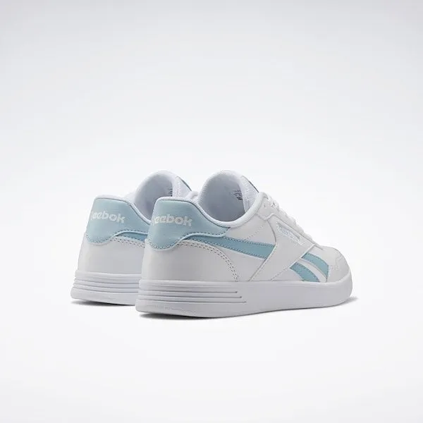 REEBOK WOMEN'S COURT ADVANCE WHITE/BLUE SNEAKER SHOE