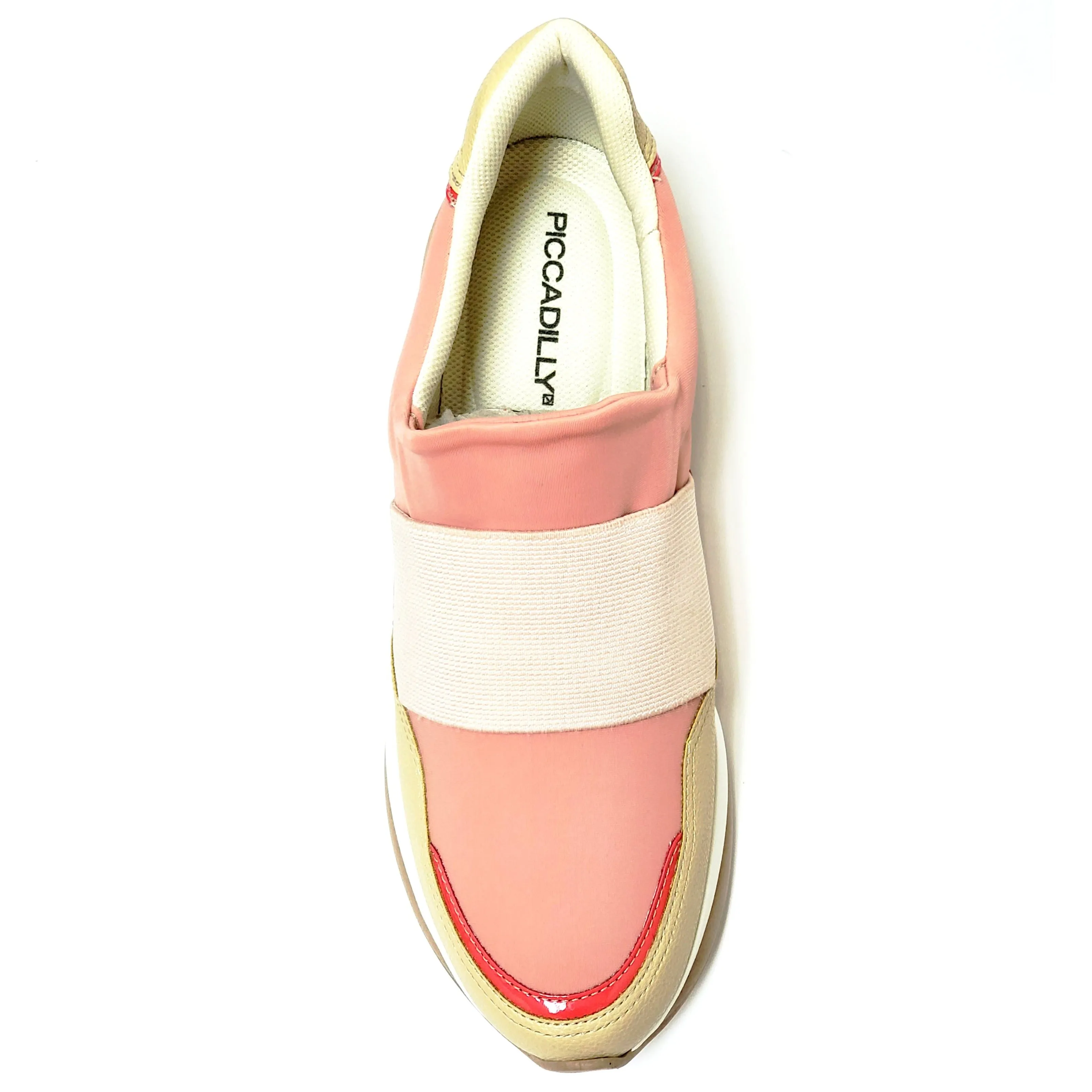 Rose ＆ Cream Plain ENERGY Sneakers for Women (983.008)