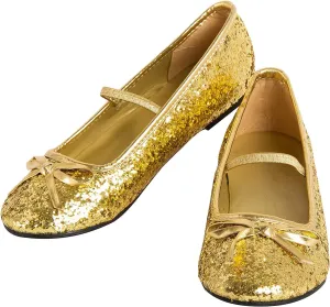 Rubie's Gold Ballet Shoe for Girls