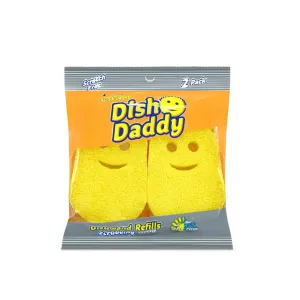 Scrub Daddy Dish Daddy Dishwand Refill,  2 Count Sponge Refill