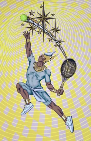 Serve the Court Giclee Print by Marwan Shahin