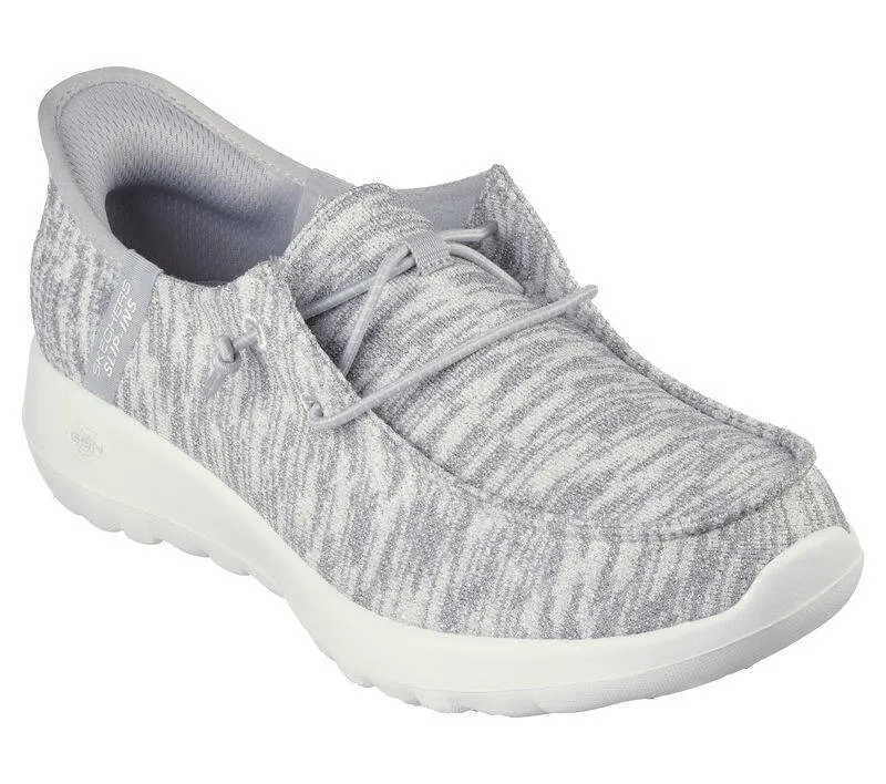 Skechers Womens Slip-ins Go Walk Joy Halen Light Grey