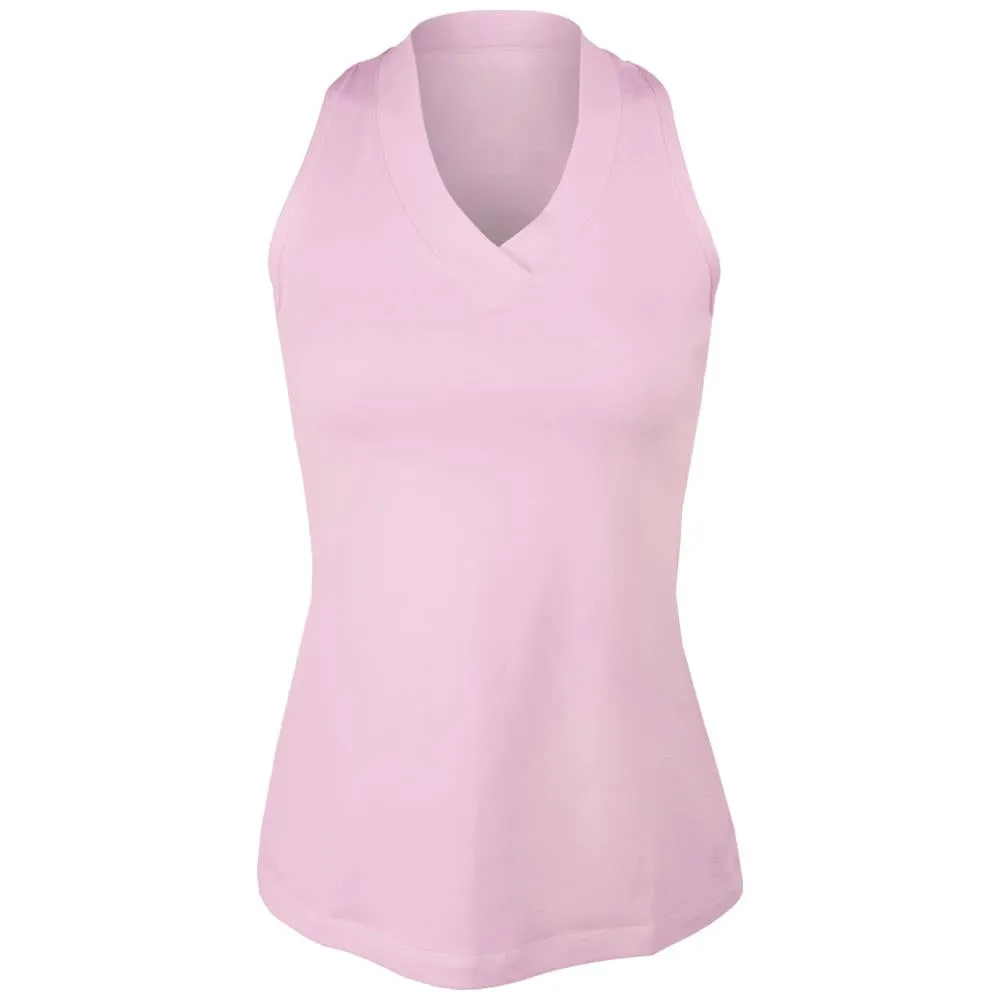 Sofibella Women's UV Colors Athletic Racerback Tank - Cotton Candy