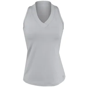 Sofibella Women's UV Colors Athletic Racerback Tank - Stone