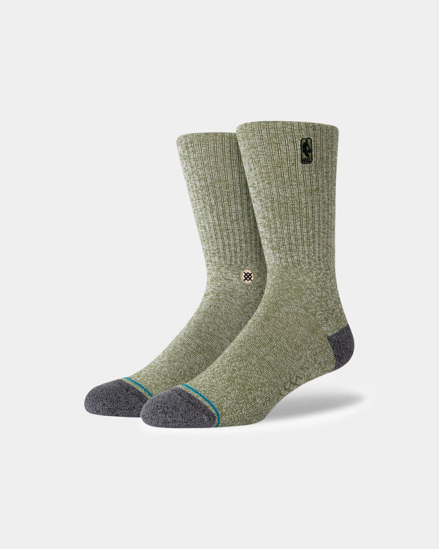 Stance Logoman NBA Sock Green