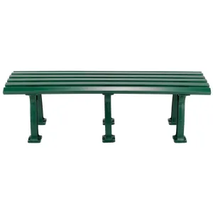 Tennis Mid Court Bench 5 Feet Green