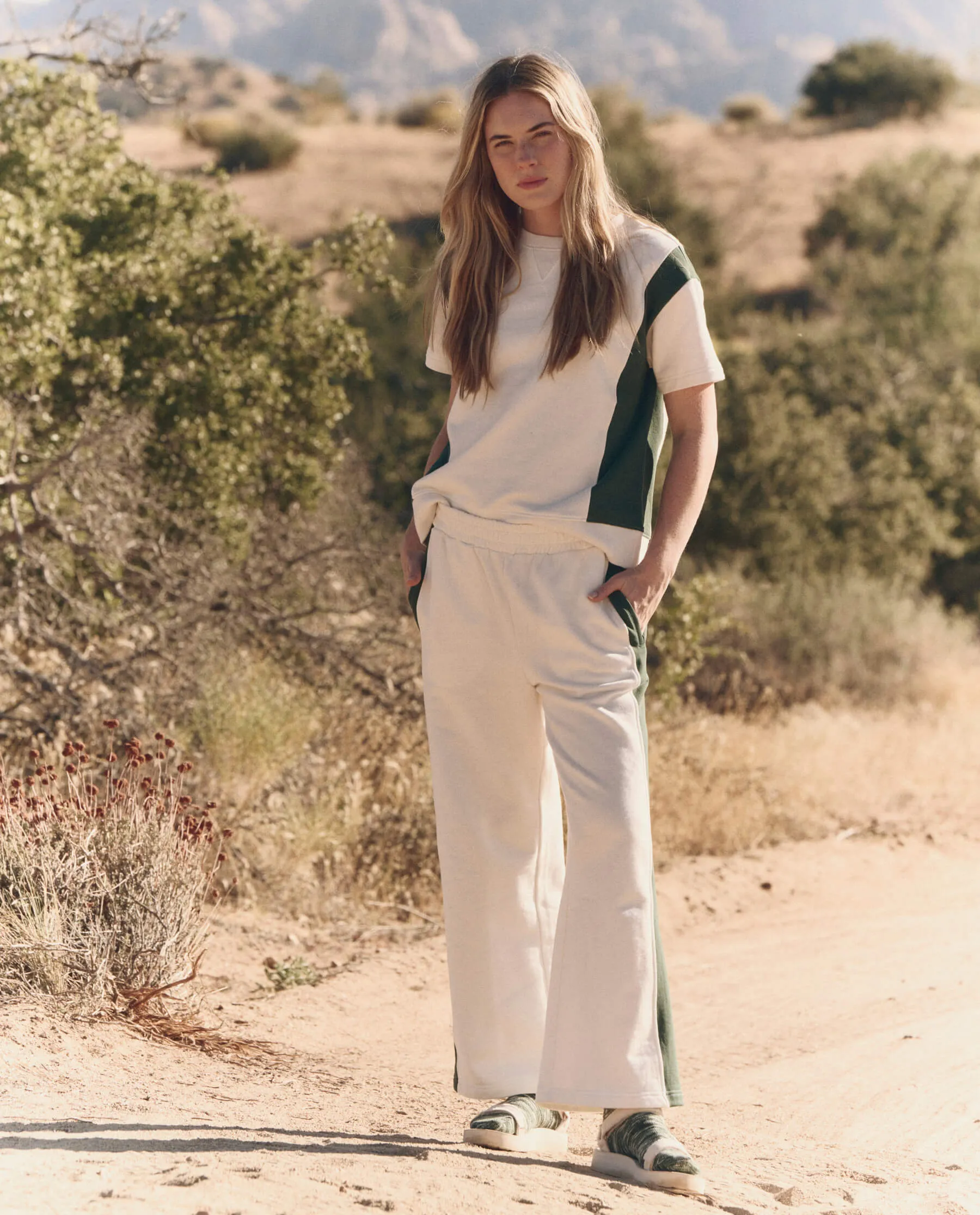 The Court Sweatpant. -- Rally Colorblock