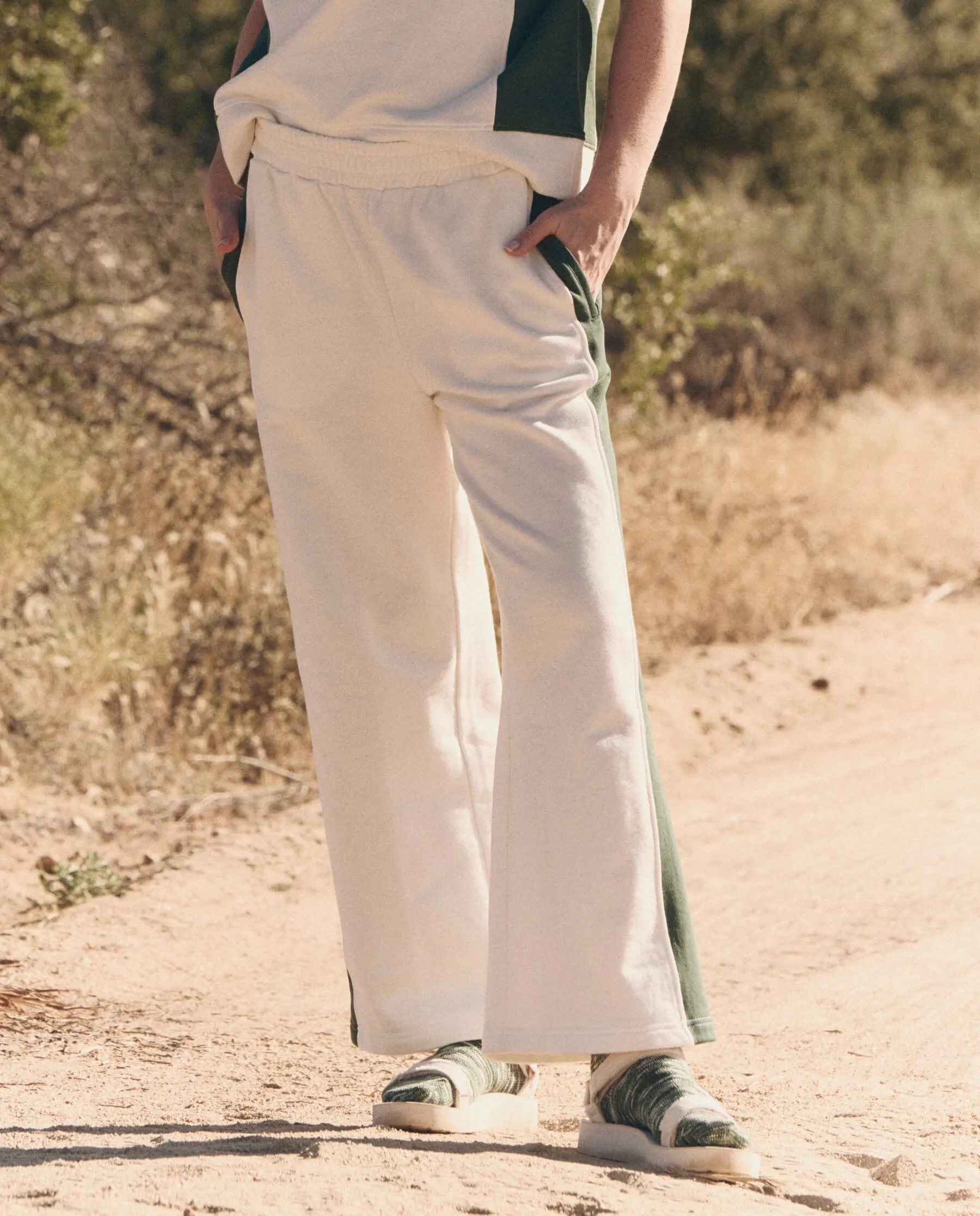 The Court Sweatpant. -- Rally Colorblock