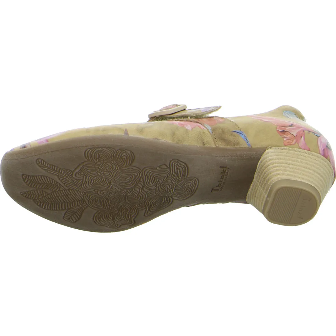 Think! Women's 3-000532-9010 Aida Court Shoes Savana Pastel Flowers