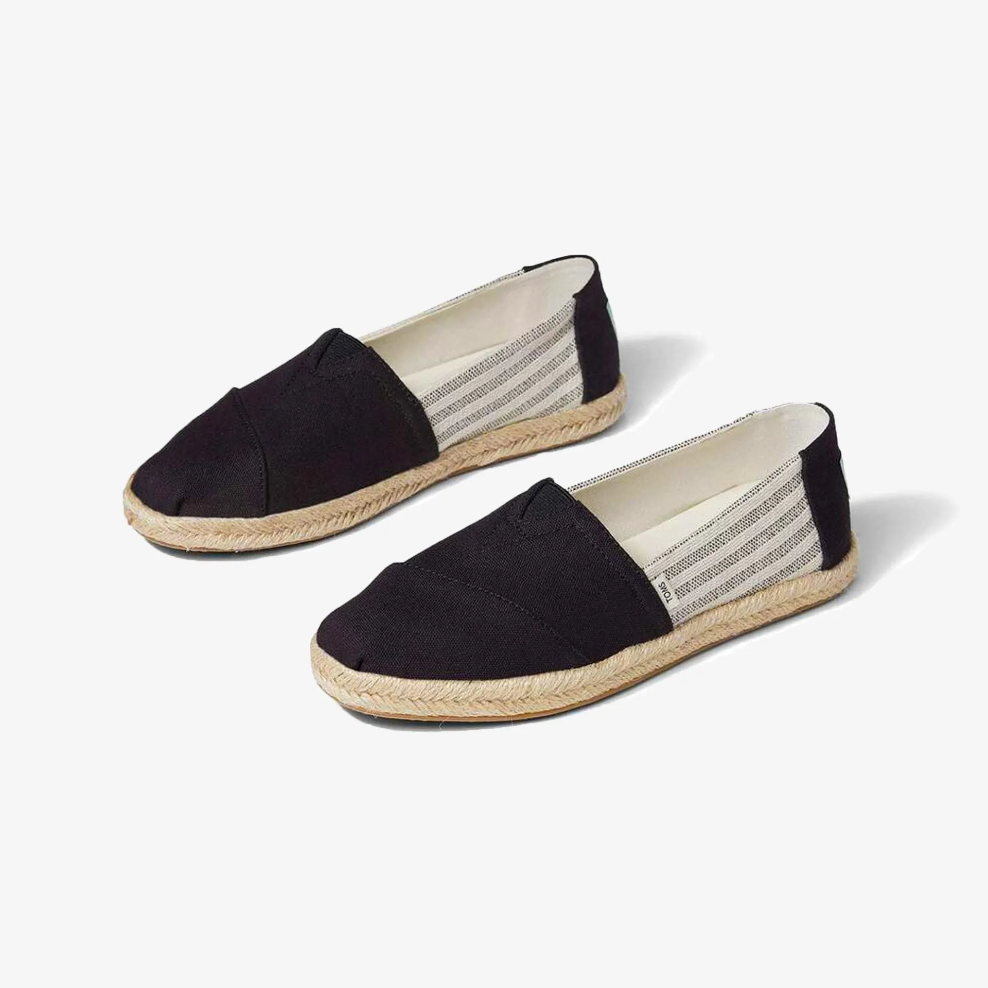 Toms | WMN'S ESPADRILLE ALPARGATA  { VANTABLACK / CARBAN