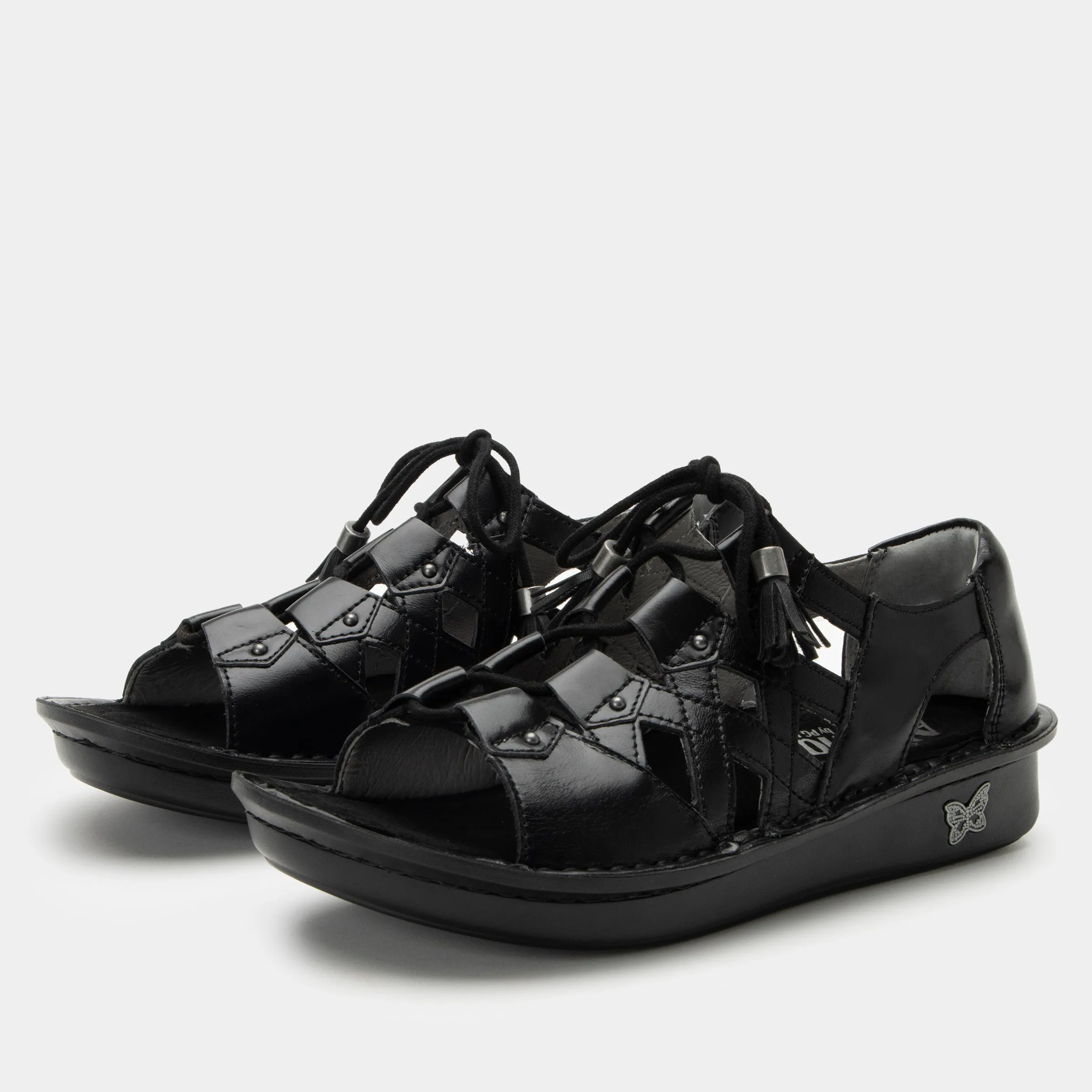 Valerie Noir Sandal