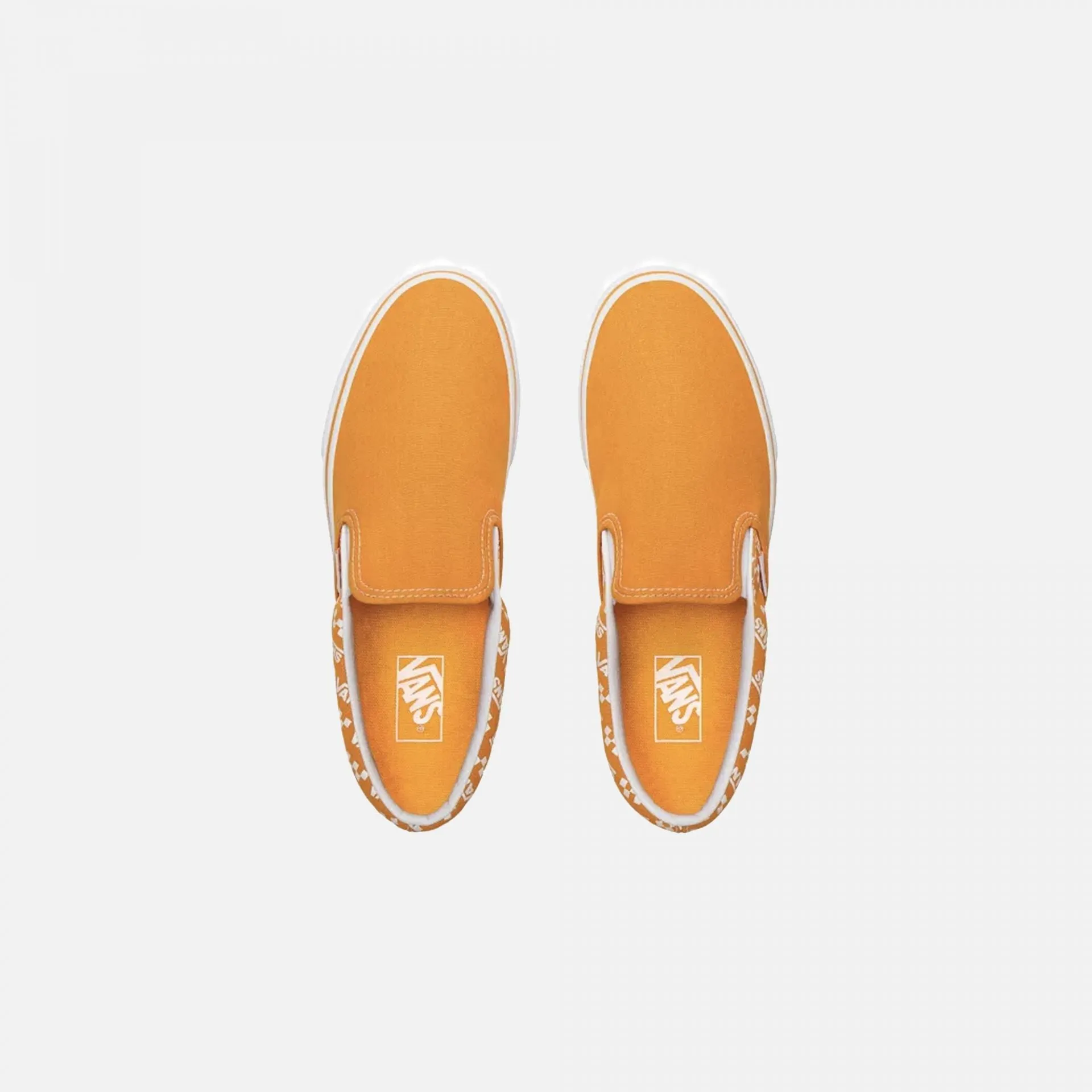 Vans | CLASSIC SLIP ON LOGO REPEAT CADMIUM YELLOW