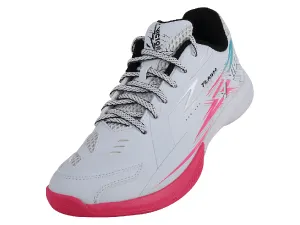 Victor [FLASH AQ White/Pink] Court Shoes