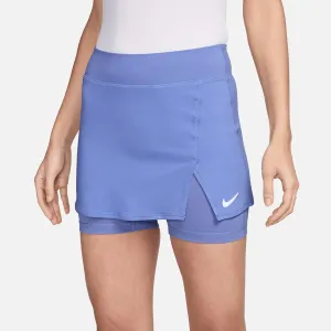 Women`s Court Dri-FIT Victory Tennis Skort Royal Pulse and White