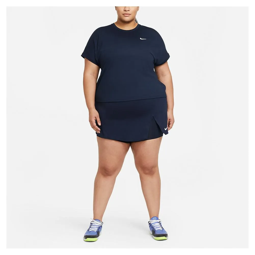 Women`s Court Victory Straight Tennis Skort Plus Size