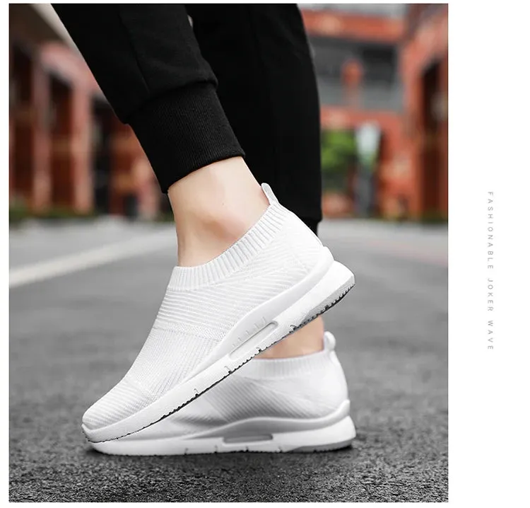 Womens Light Running Shoes Jogging Shoes Breathable Women Sneakers Slip On Loafer Shoe Momens Casual Shoes Unisex Sock Shoes