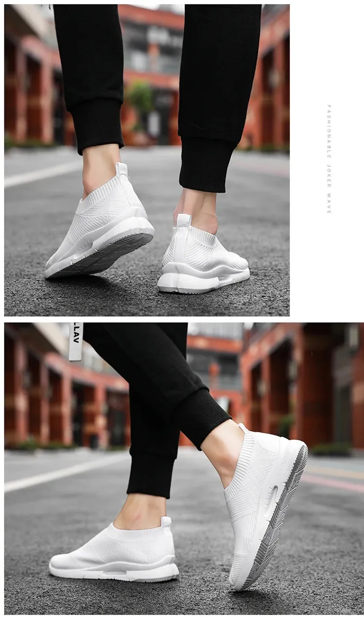 Womens Light Running Shoes Jogging Shoes Breathable Women Sneakers Slip On Loafer Shoe Momens Casual Shoes Unisex Sock Shoes