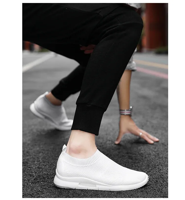 Womens Light Running Shoes Jogging Shoes Breathable Women Sneakers Slip On Loafer Shoe Momens Casual Shoes Unisex Sock Shoes