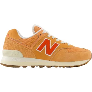 Women's New Balance WL574GO2 Copper/Neo Flame/Sea Salt Suede