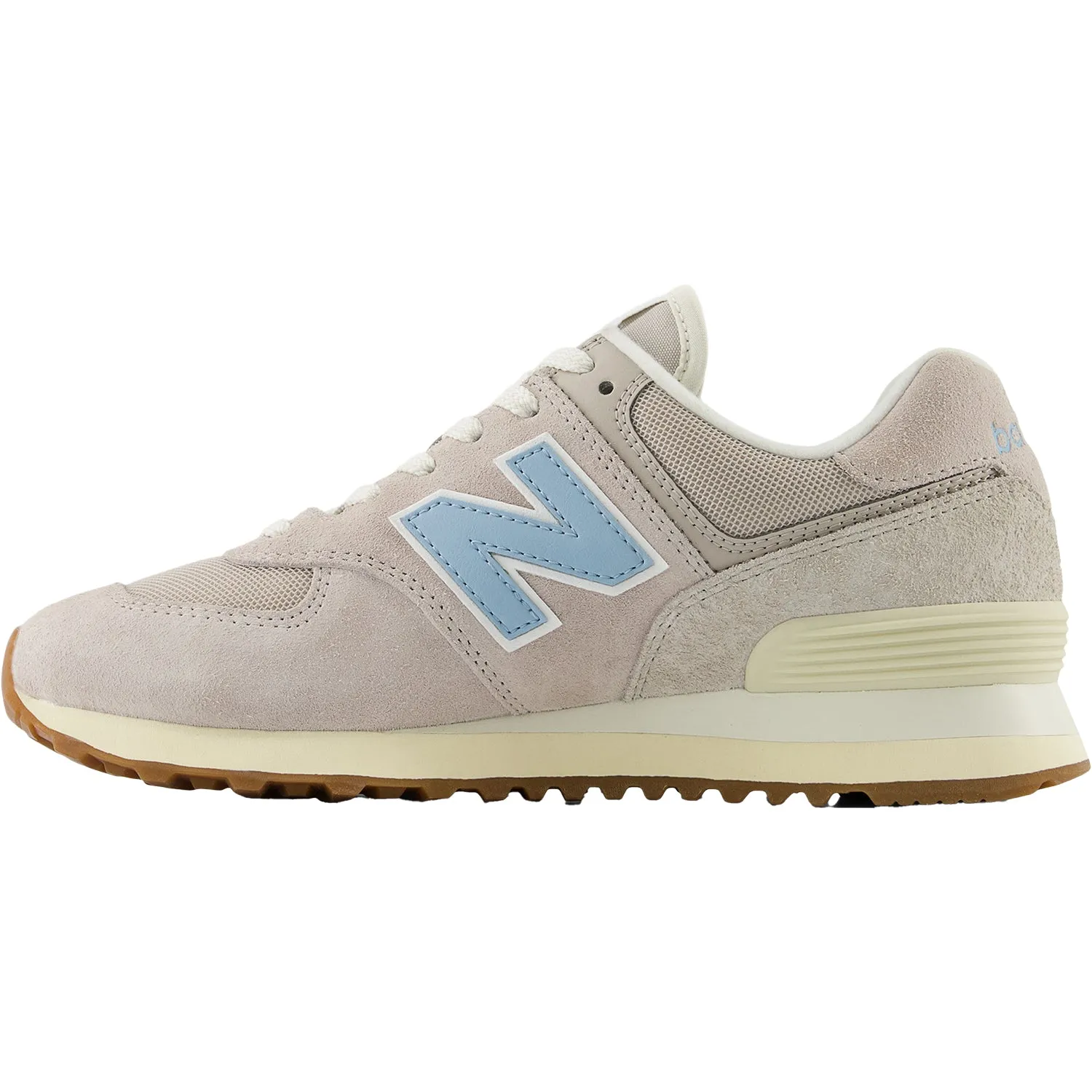 Women's New Balance WL574GQ2 Moonrock/Chrome Blue/Sea Salt Suede