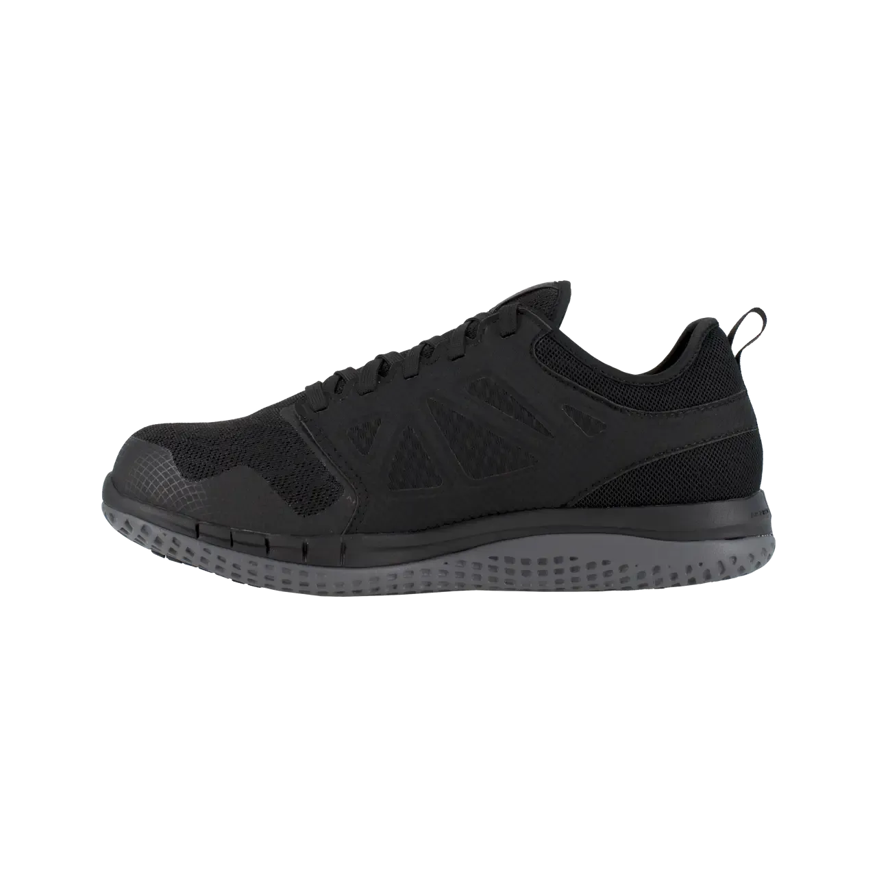 Women's Zprint Steel-Toe Athletic Work Shoe Black/Dark Gray