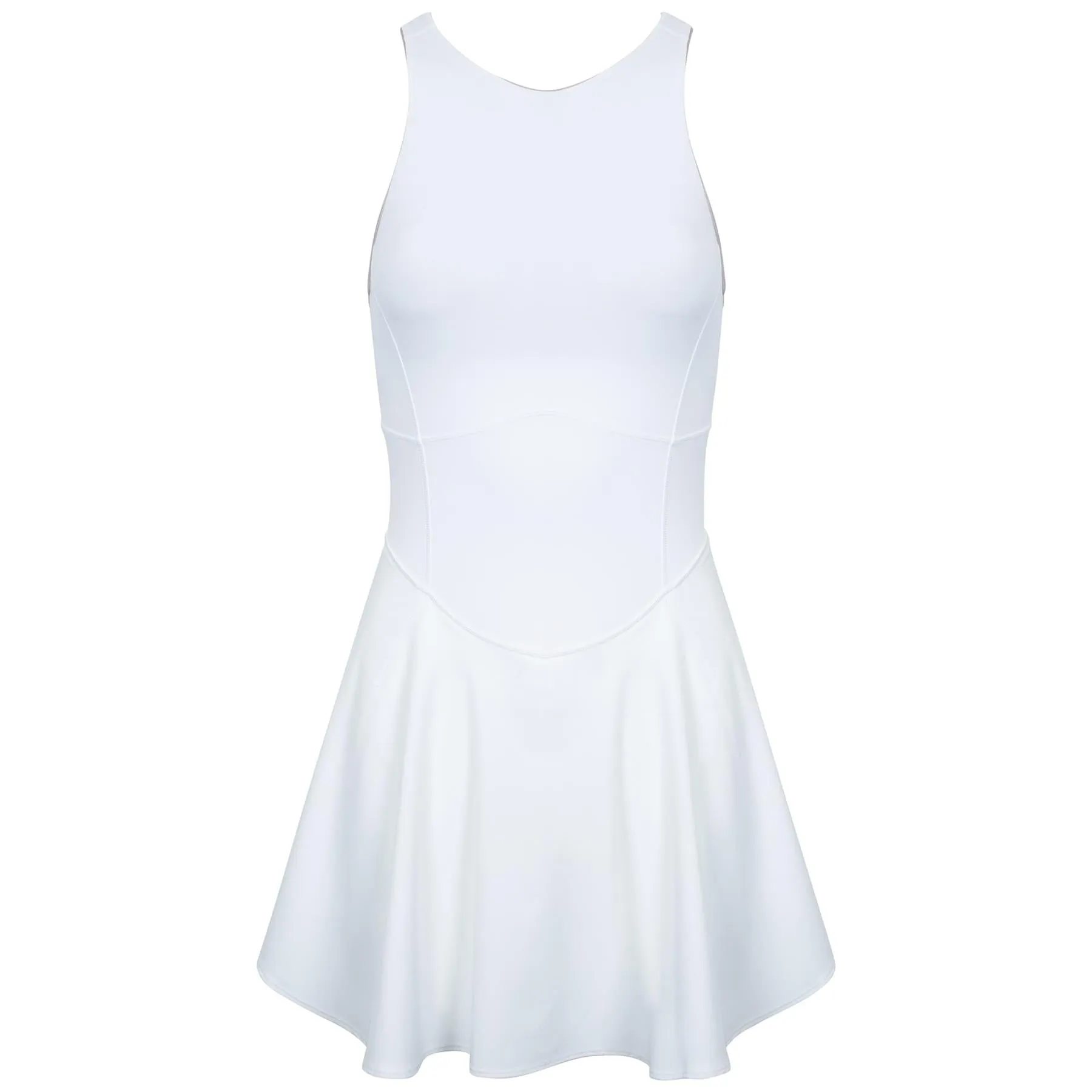 x TRENDYGOLF Womens Court Crush Dress White - AW23