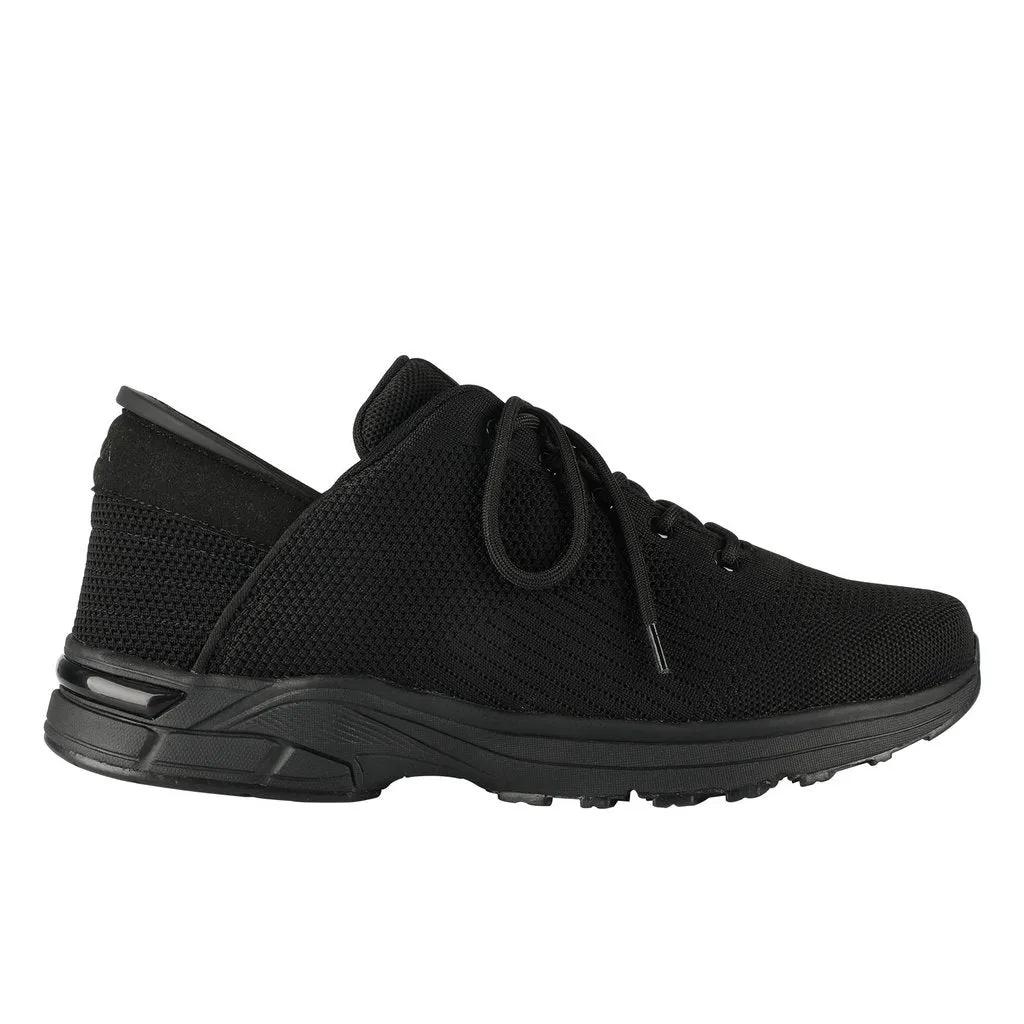 Zeba Men's Hands-Free Sneaker Jet Black